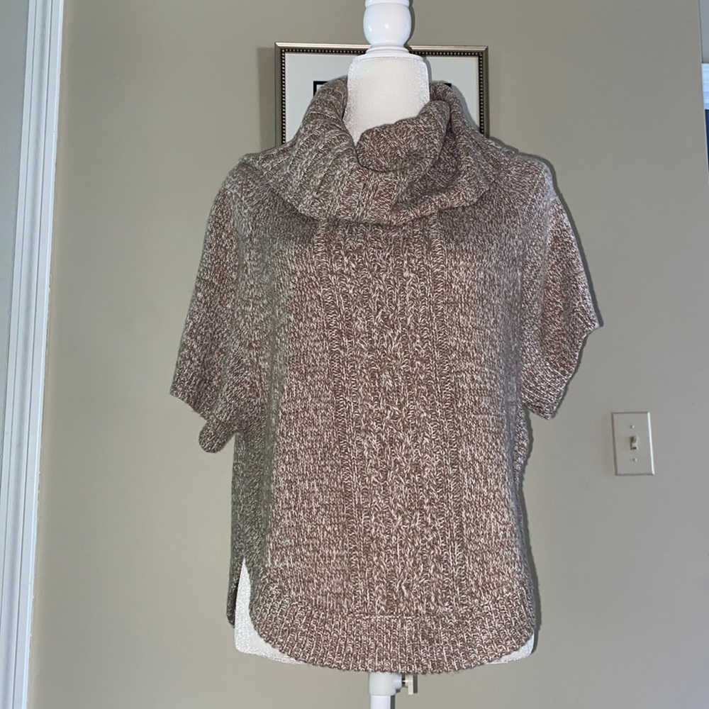 New York & Company Brown Poncho Size XS